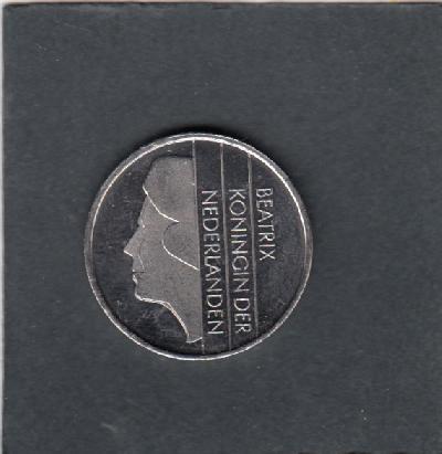 Beschrijving: 1 Gulden BEATRIX